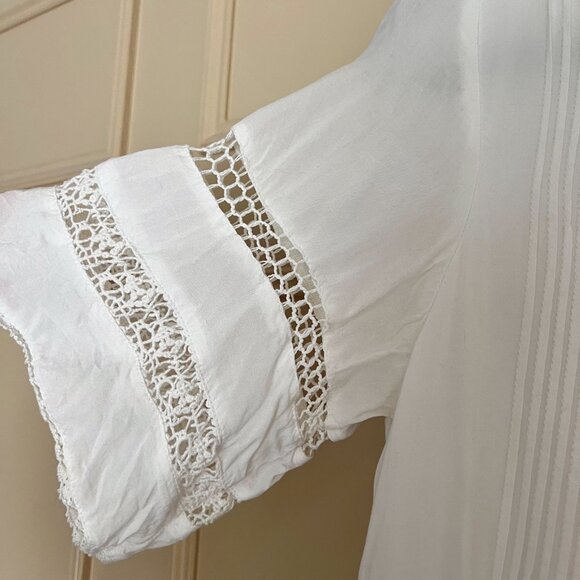 Wilfred White Pleated Dress - Picture 8 of 9